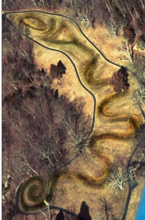 serpent mound aerial